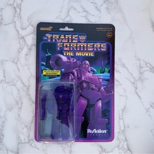 Transformers The Movie Super7 ReAction Figure "Fallen Evolution" Purple Megatron